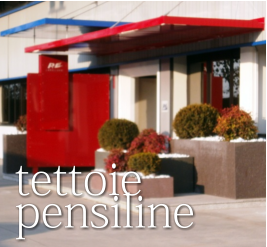 tettoie  pensiline